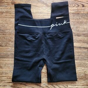 Victorias Secret PINK Leggings Seamless High Waist Workout Women Size Medium NWT